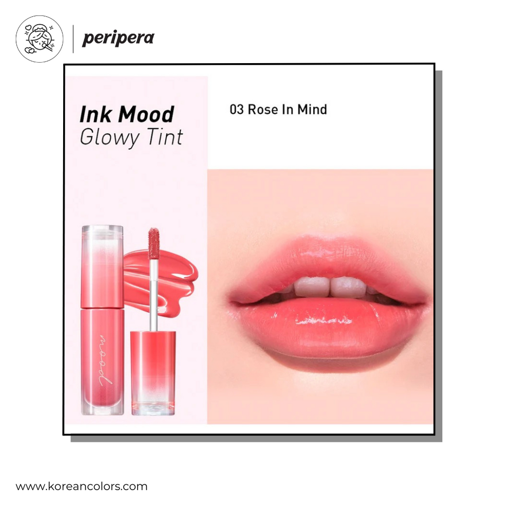 Peripera - (Rose in Mind) Ink Mood Glowy Tint