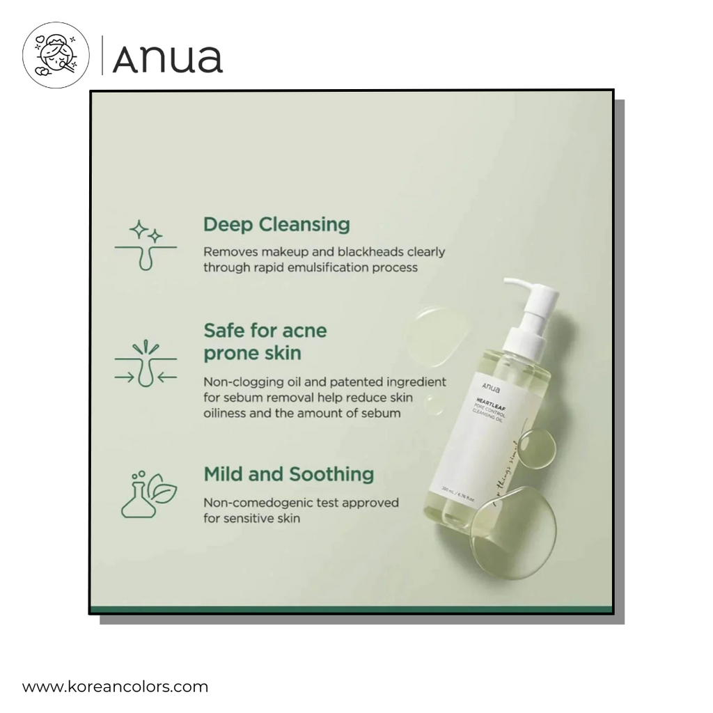 ANUA Heartleaf Pore Control Cleansing Oil