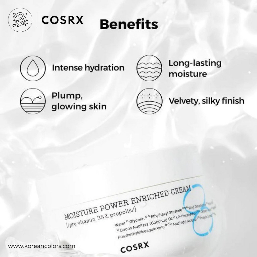 Cosrx, MOISTURE POWER enriched cream