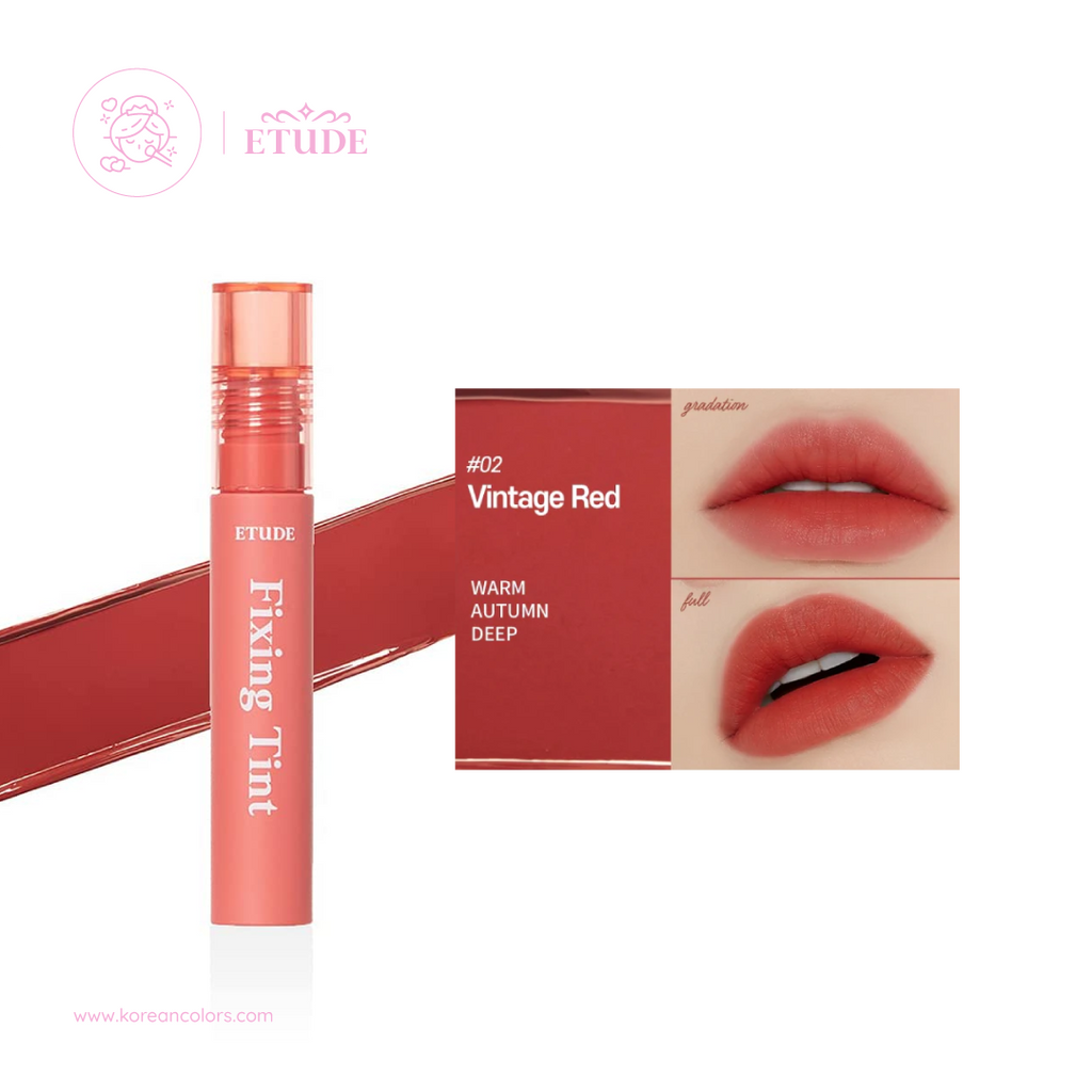 Etude House Fixing Tint Vintage Red