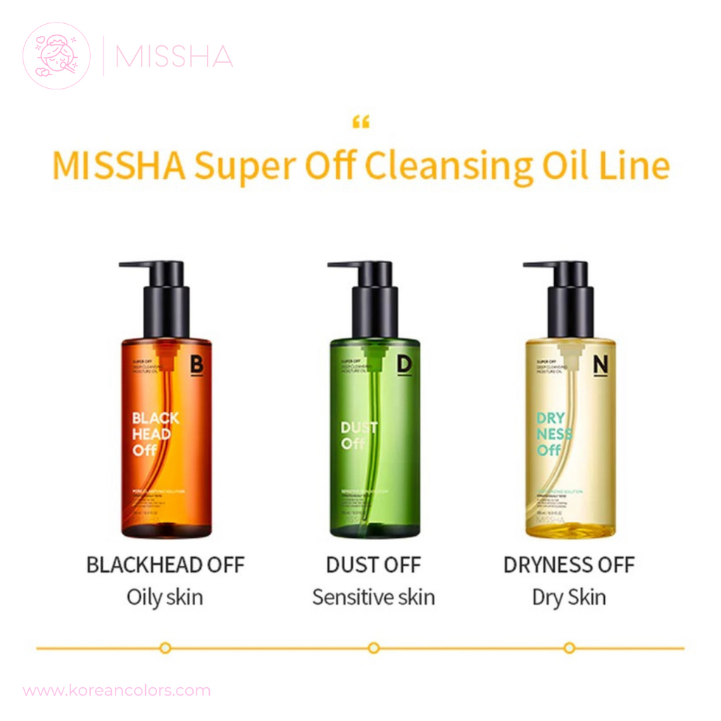 MISSHA – Super Off Cleansing Oil (Dryness Off) 305ml