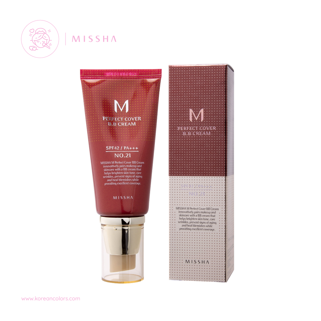 Missha M Perfect Cover B.B. Cream SPF 42 original mercadolibre