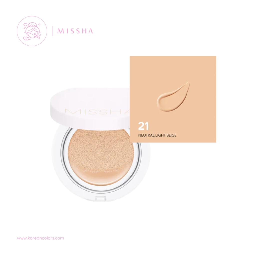 Missha Magic Cushion Cover Lasting neutral light beige 21