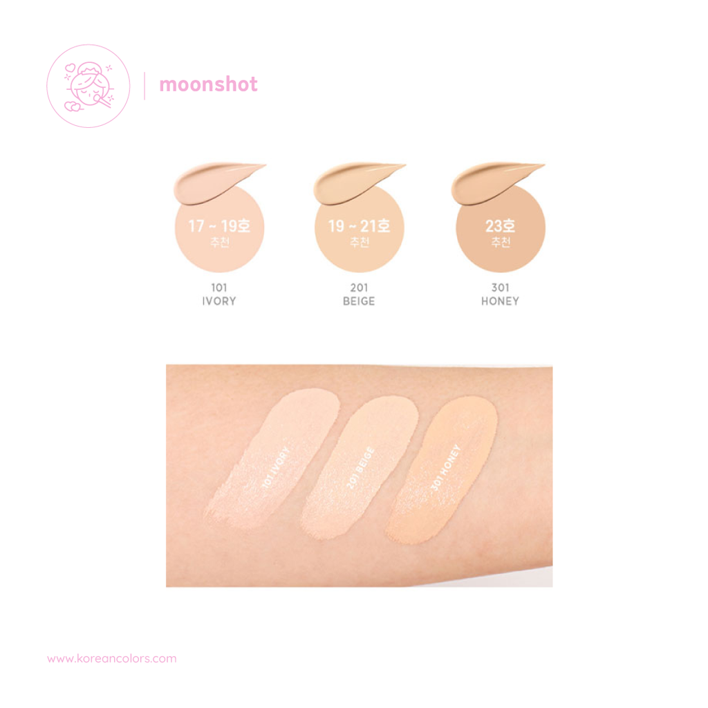 Moonshot Micro Glassyfit Cushion maquillaje coreano mercadolibre