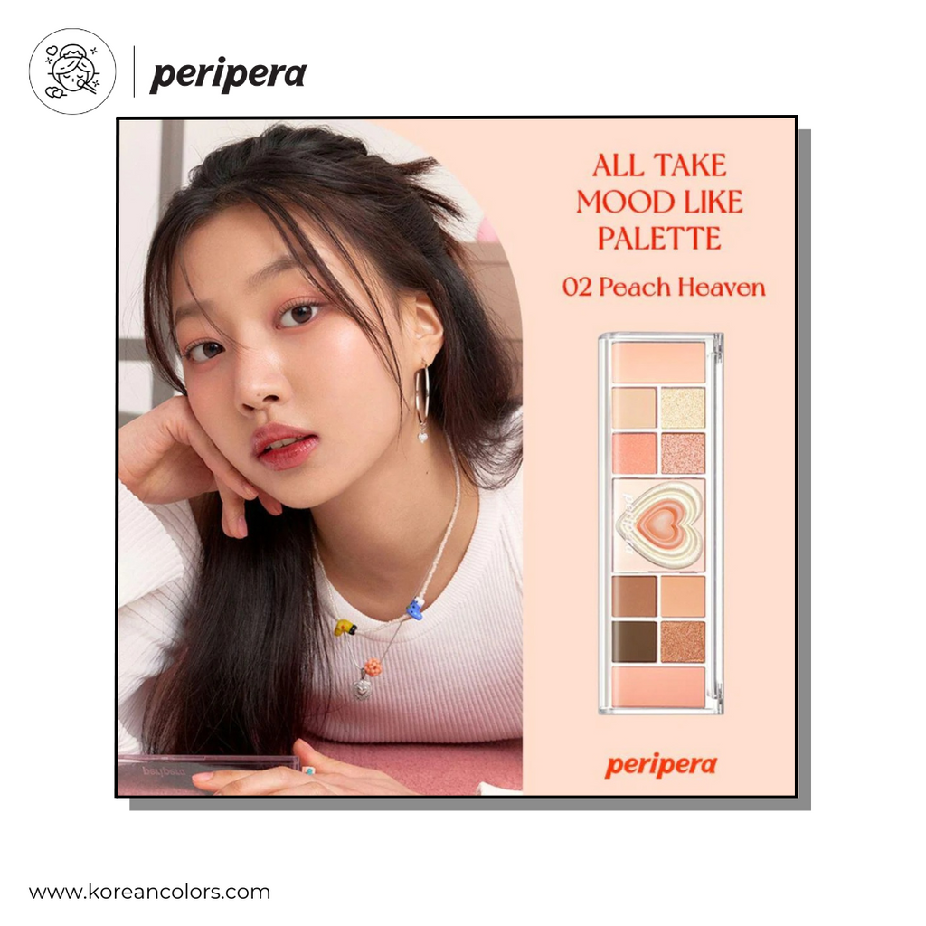 All Take Mood Like Palette Peritage 02 Peach Heaven