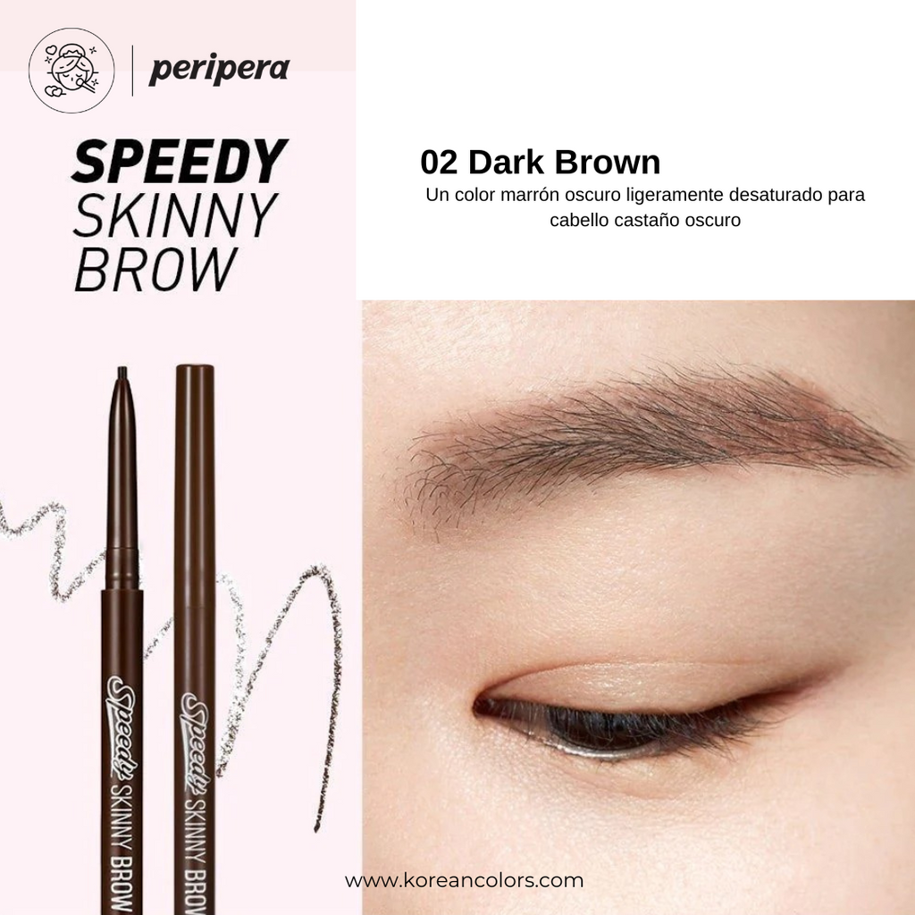 Lápiz de cejas Speedy Skinny Brow - 2 Colores