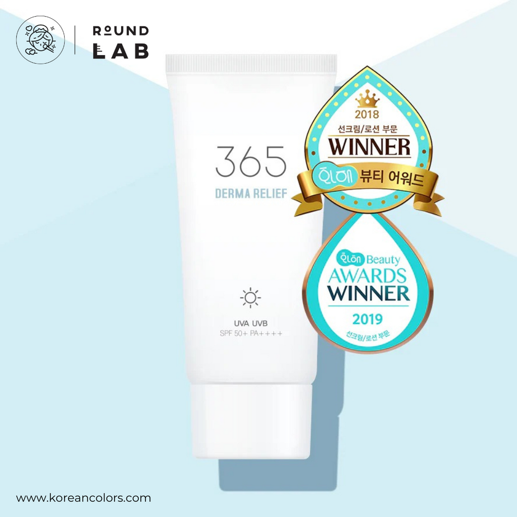 ROUND LAB 365 Derma Relief Sun Cream SPF50+PA ++++