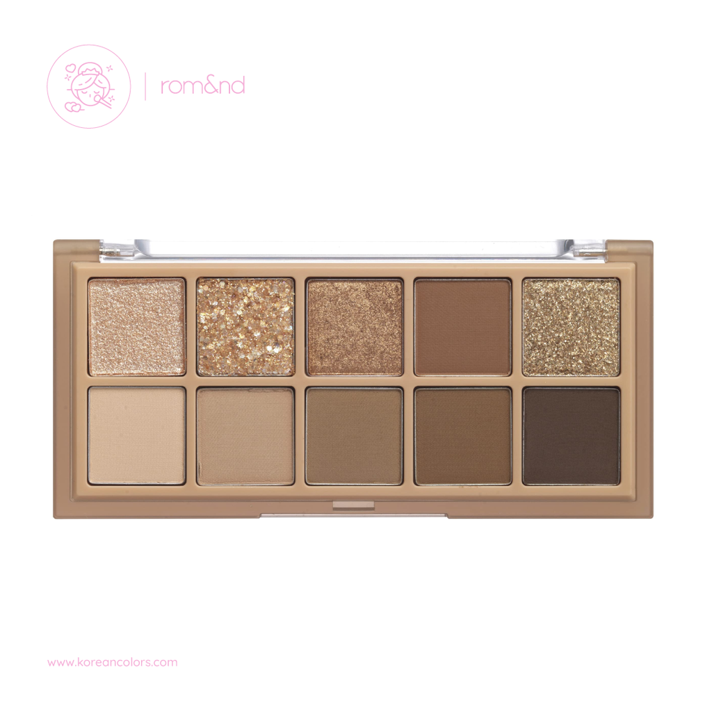 Rom&nd BETTER THAN PALETTE 02 Mahogany Garden palerta de maquillaje coreana mercadolibre